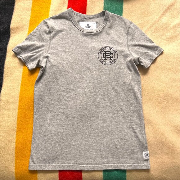 Reigning Champ Heathered Grey Short Sleeve T-Shirt - Picture 1 of 4